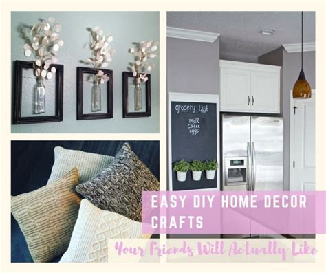 Easy Diy Home Decor Crafts Your Friends Will Actually Like