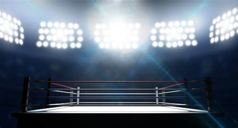 Foto De Ringue De Boxe Na Arena E Mais Fotos De Stock De 2015 Istock