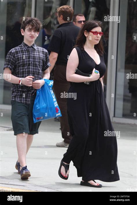 Exclusive Popular British Cook Nigella Lawson Is Spotted Out Shopping On Lincoln Road With Her