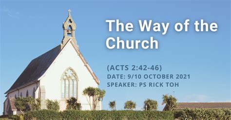 The Way Of The Church Yck Chapel Authentic Intentional Missional