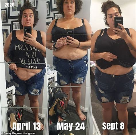 Casey Donovan Shows Off Her Incredible Weight Loss Daily Mail Online