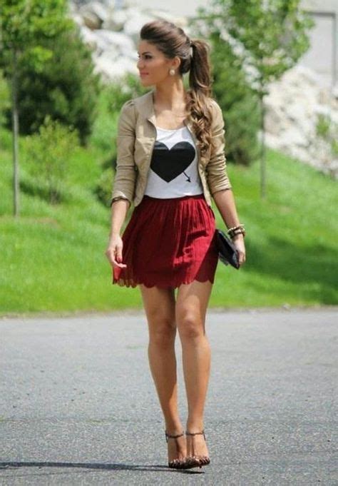 Beautiful Examples Of Girls In Short Skirts Fashion Cute Summer Outfits Summer Fashion