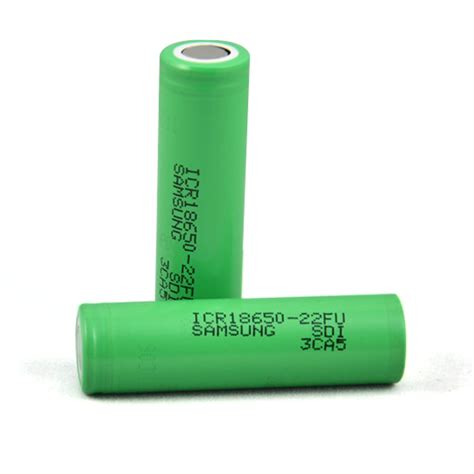 18650 2200mah Li Ion Samsung Icr18650 22f Rechargeable Battery Cell