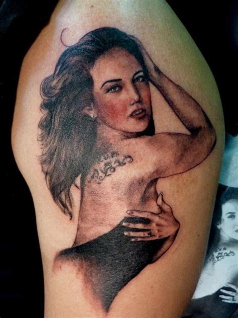 Pinup Of Wife By Mully Tattoos