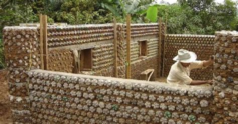 How To Construct Houses With Plastic Bottles Home Design Garden