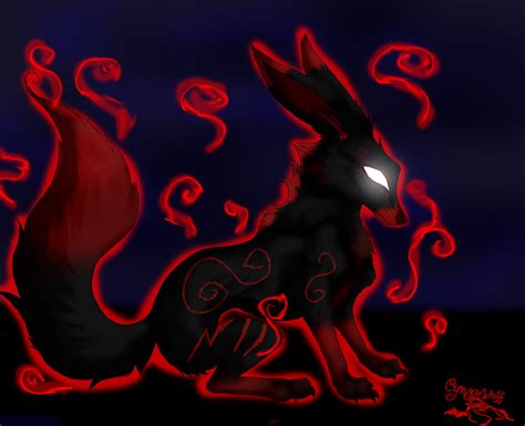 Demon Fox By Cyngawolf On Deviantart