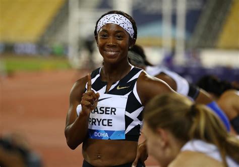 Shelly Ann Fraser Pryce Clocks 1063 Seconds In 100m Becomes Second