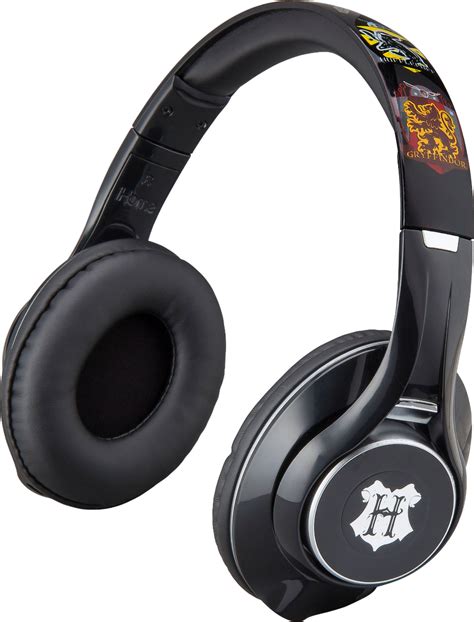 Best Buy Ihome Harry Potter Wireless Over The Ear Headphones Black Ri