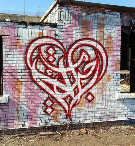 Heart Shape Graffiti Heart Artist Calligraffiti Graffiti Streetart