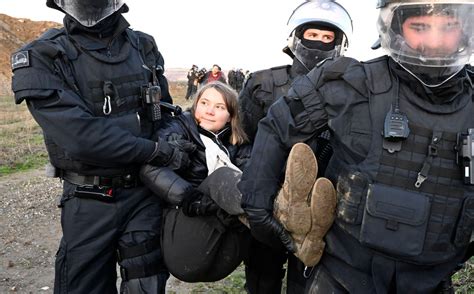 Greta Thunberg Detained By Police Twice At Coal Mine Protest
