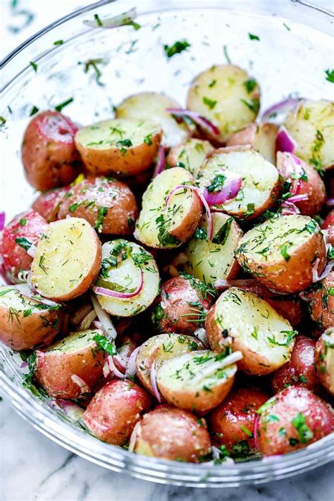 What you need to cook recipe for red potato salad without mayo