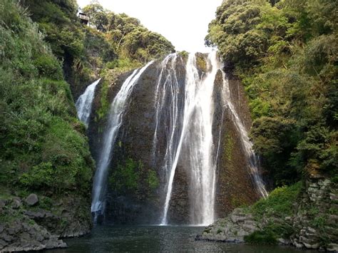 日本の滝百選の一つ「龍門滝」 Kagoshima