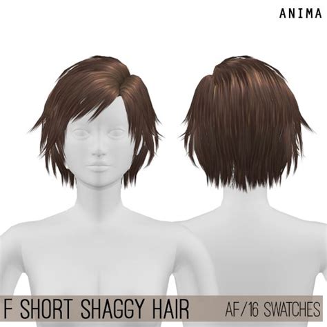 Spring4sims The Best Sims 4 Downloads And Cc Finds Sims Hair Short