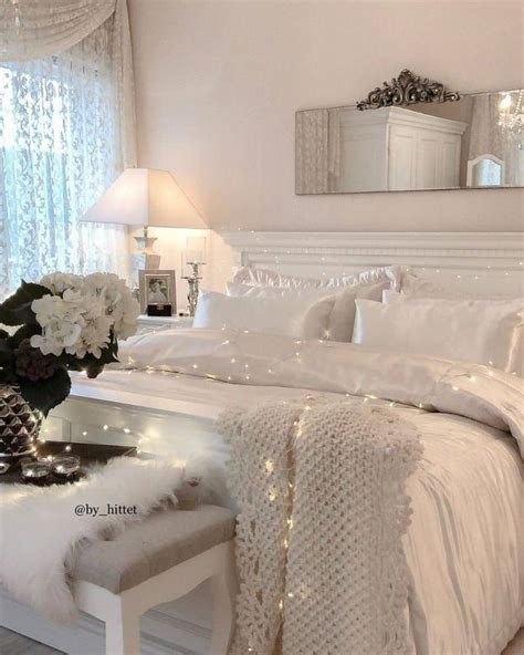 Aesthetic Cozy White Bedroom Decor Cintronbeveragegroup Com
