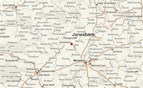 Guía Urbano De Jonesboro Arkansas