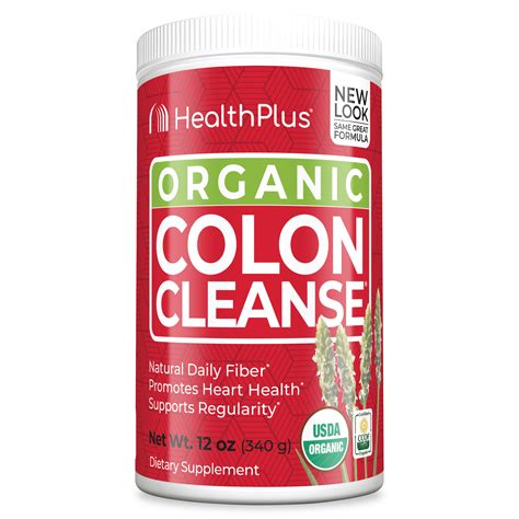 Health Plus Organic Colon Cleanse 12 Ounces 56 Servings