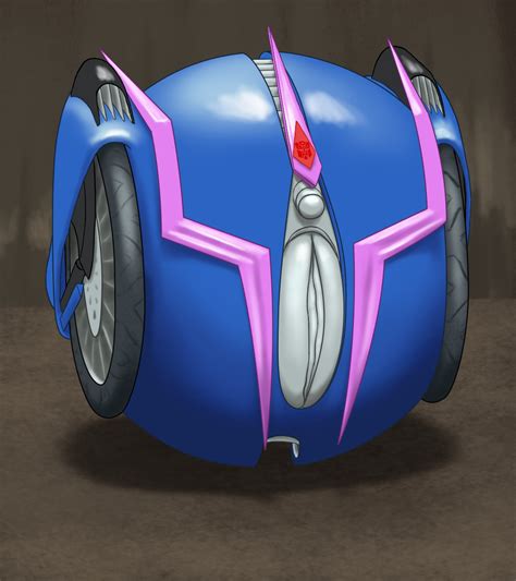 Rule 34 Arcee Arcee Prime Autobot Ball Transformation Blue Armor Cybertronian Inanimate