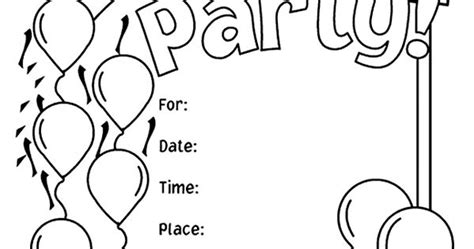 Appetizing, yes, and presented in an appealing array, but forget the fuss. crayoLA birthday | Birthday Party Invitations Coloring ...