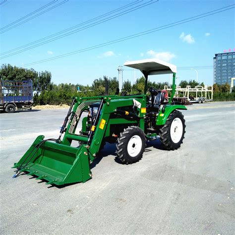 China Cheap 4wd 40hp Small Garden Tractorfarming Tractor With Front