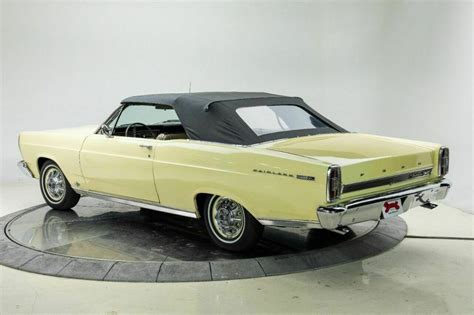 1966 Ford Fairlane 500 V8 10l Automatic Convertible Yellow For Sale