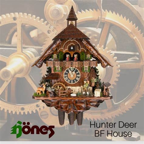 Hunter Deer Bf House — Cuckoo Clock