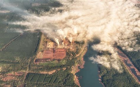 Deforestation And Environmental Pollution Stock Image Image Of