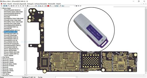 How to use phoneboard board repair software | srilanka. ZXW Dongle USB Tool PCB Layout Schematic Pad Drawing Diagram for Latest iPhone, iPad, Android ...