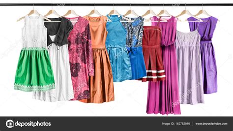Dresses On Clothes Racks Stock Photo By ©tarzhanova 162782010