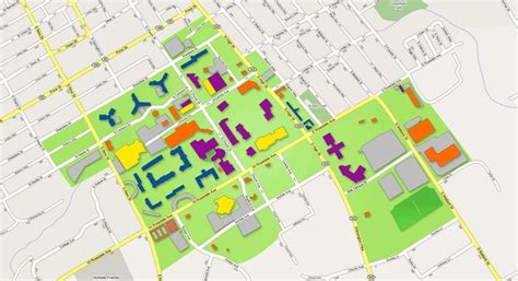 Interactive Campus Map Chester University West Chester University