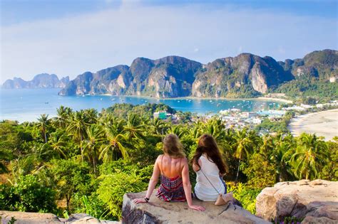 Phi Phi Viewpoint Popular Scenic Lookout Point On Phi Phi Island Go