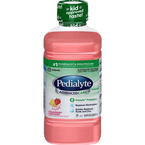 Pedialyte Food And Beverage Pedialyte Advancedcare Electrolyte Solution