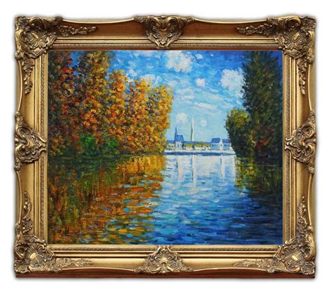 6406 Wooden Oil Painting Frames Autumn at Argenteuil Monet  