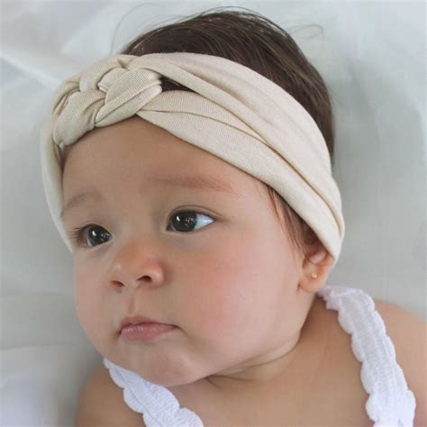 Infant Headbands Nude Baby Headbands Baby Head Wraps Baby Etsy