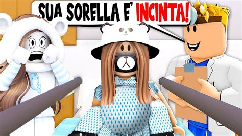 Mia Sorella E Incinta Su Roblox Youtube