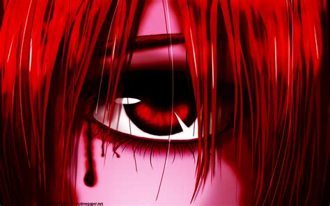 Blood Crying Dark Elfen Lied Red Eyes Tears