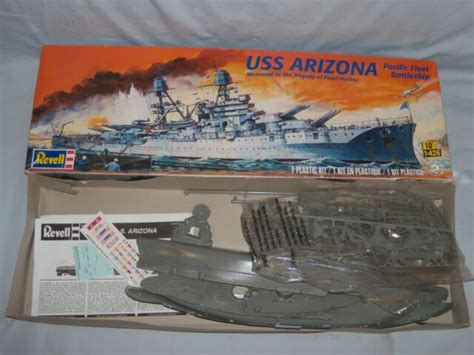 Revell Monogram Uss Arizona Pacific Fleet Battleship Model Kit 1 426