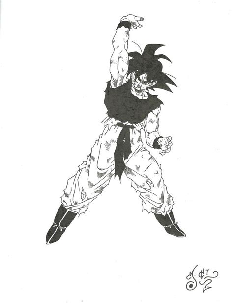 Goku Genkidama By Rextir On Deviantart
