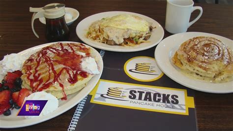 Out & About | Stacks Pancake House - YouTube