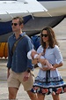 Pippa heads back to the UK with baby Arthur after getaway to St Barts ...