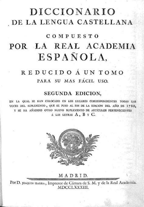 Diccionario De La Lengua Castellana Compuesto Por La Real Academia