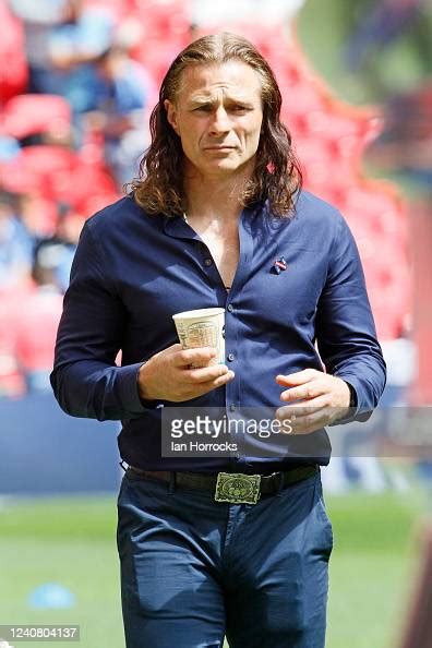 Wycombe Boss Gareth Ainsworth Before The Sky Bet League One Play Off