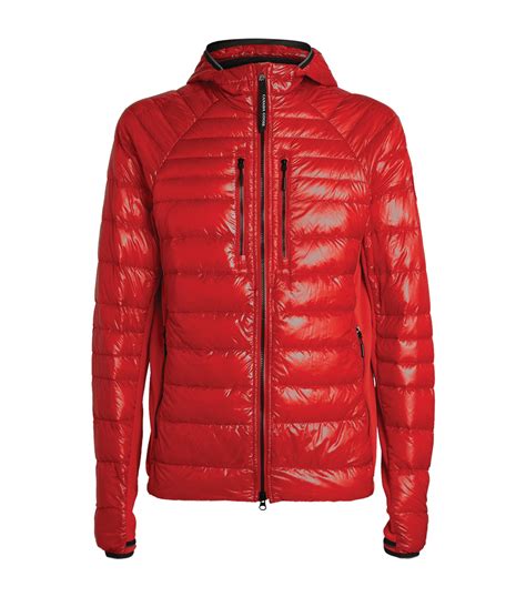 Mens Canada Goose Red Hybridge Lite Jacket Harrods Uk