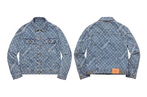 Supreme X Louis Vuitton Jean Jacket Price