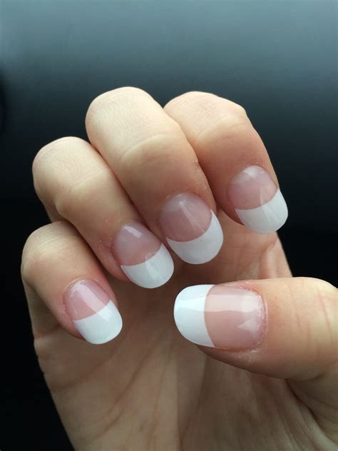 Oval French Acrylics French Acrylics French Nails Nail Water Decals