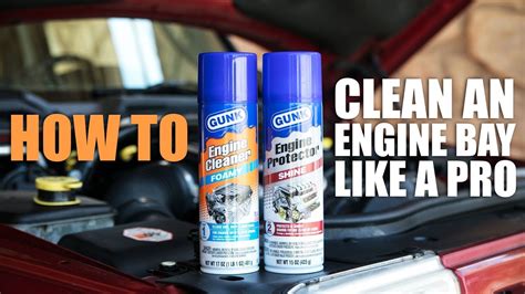 How To Degrease An Engine With Gunk Foamy Cleaner
