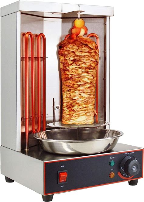 Li Bai Shawarma Machine Electric Vertical Kebab Grill Gyro Rotisserie