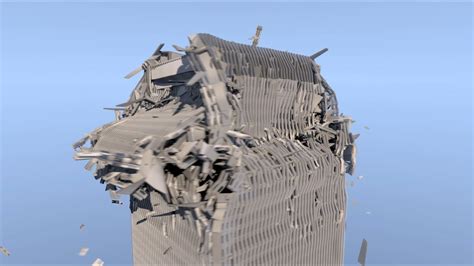 Simulation Of The World Trade Center Youtube