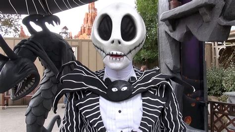 Jack Skellington Meet And Greet At Disneyland Paris Halloween 2016