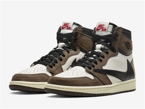 【スニダンで購入可】511発売 Travis Scott × Nike Air Jordan 1 Retro High Og 抽選定価