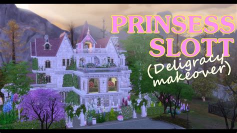 Prinsesslottet Deligracy Vampire Mansion Makeover The Sims 4 Speed